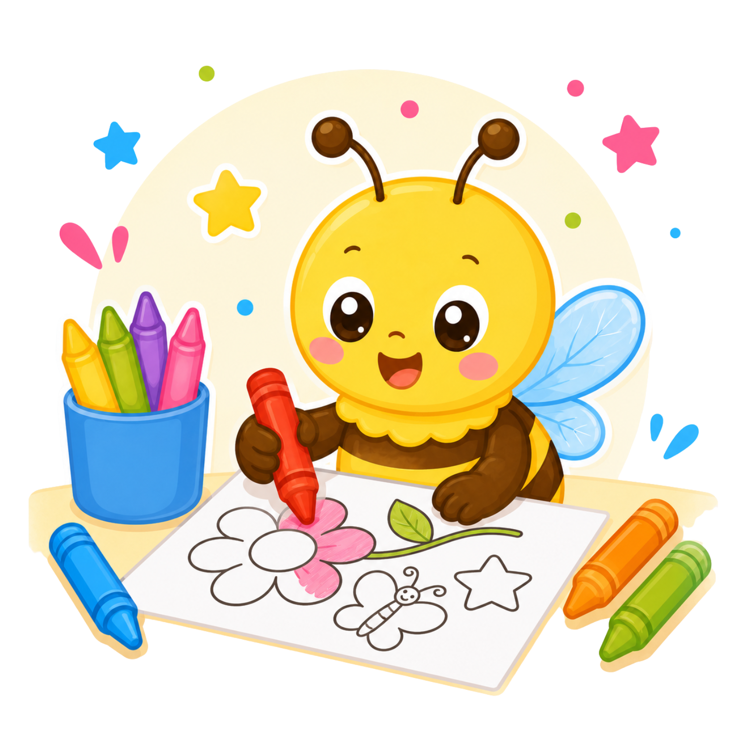 busy bee worksheet (12)